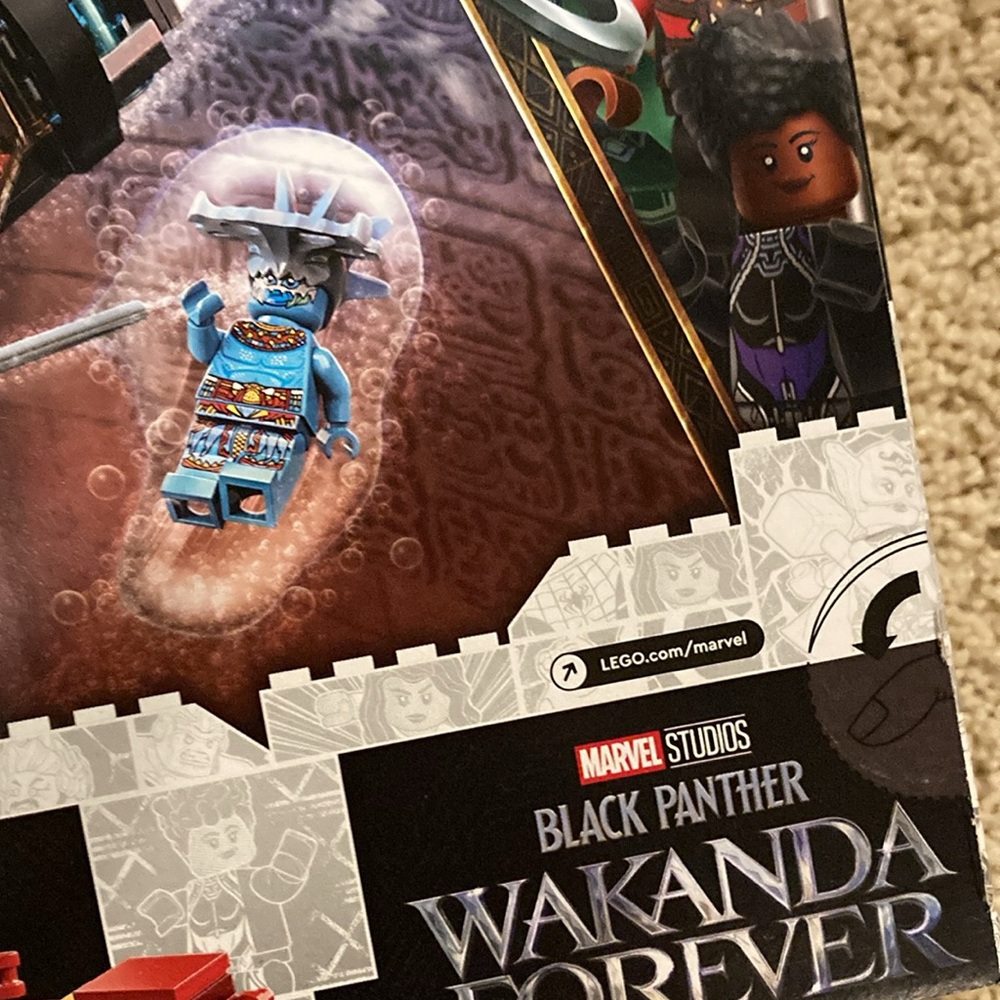 LEGO Black Panther Wakanda Forever King Namor’s Throne Room Set 76213 NWT - Picture 10 of 12